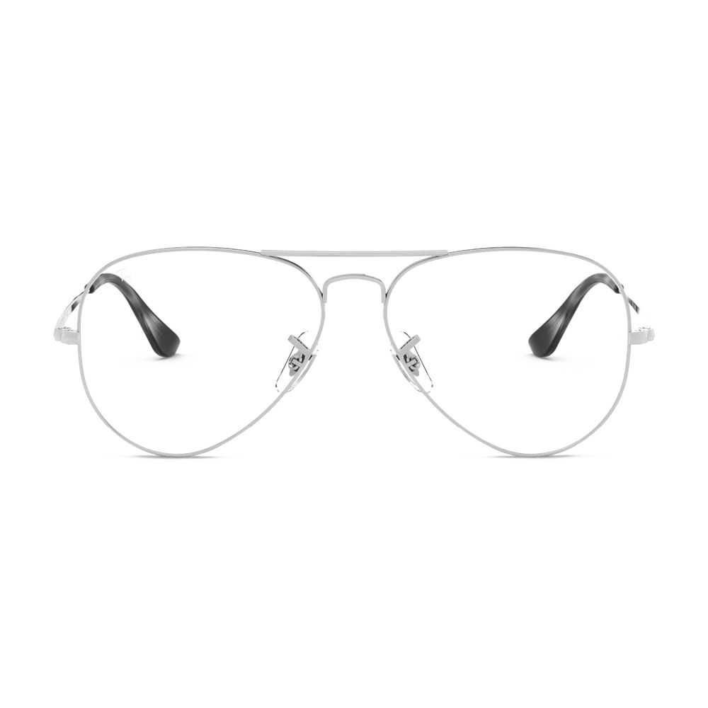 Ray-Ban Pilot Optics Eyeglasses — Silver