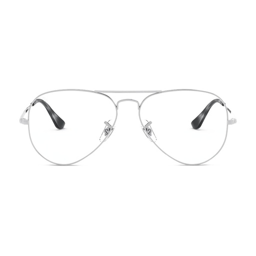 Ray-Ban Pilot Optics Eyeglasses — Silver
