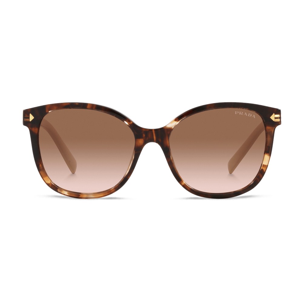 Prada Square Sunglasses — Caramel Tortoise