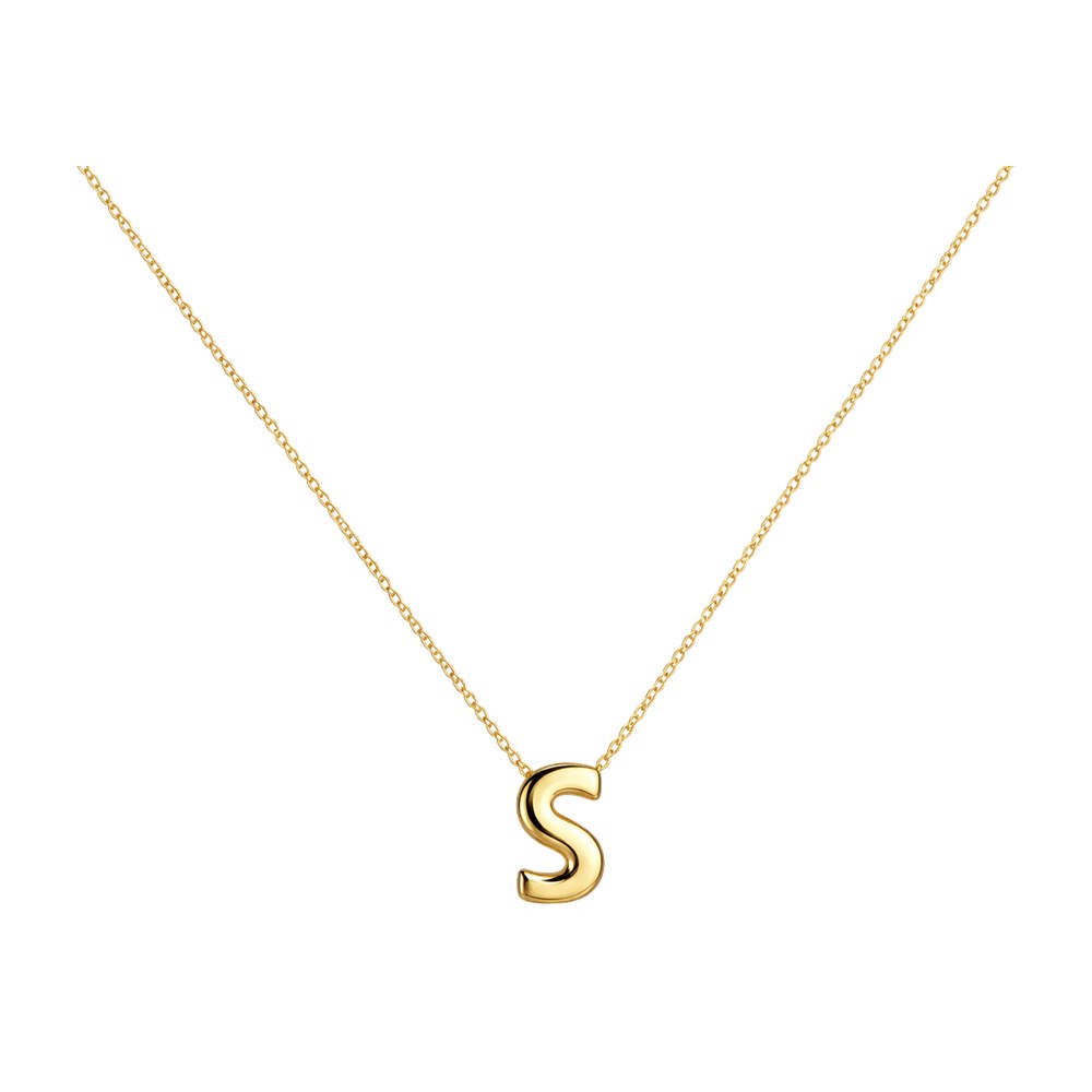 Ciel Letter Pendant Necklace