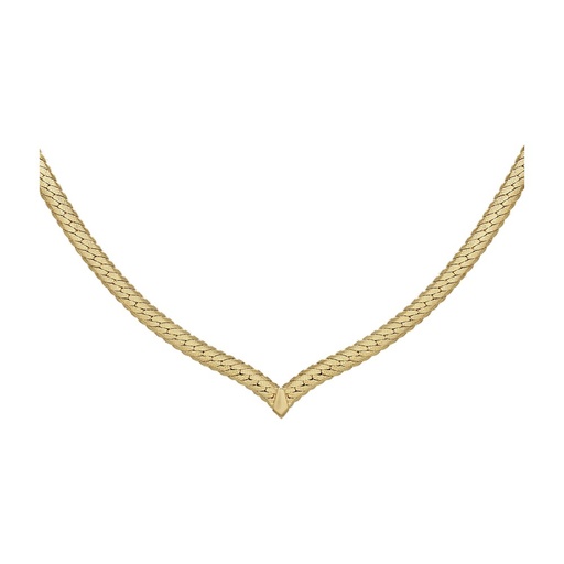Regal Rose The Chunky Chevron Collar - Gold